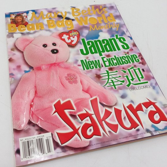 Mary Beths Bean Bag World Magazine Vtg July 2000 Ty Beanie Babies Buffalo Bills - Picture 12 of 14